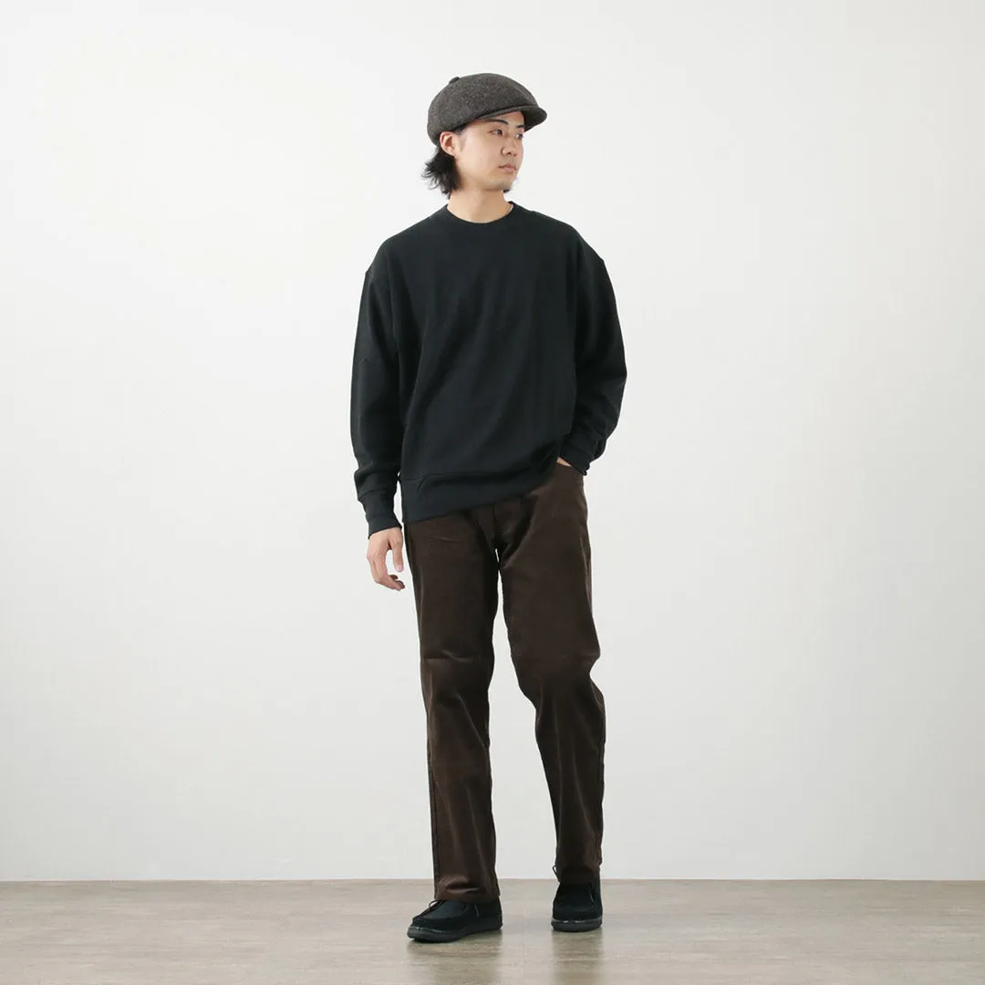 GICIPI / ORSO Crew Neck Ribbed Long Sleeve Milano Rib Knit Sewn