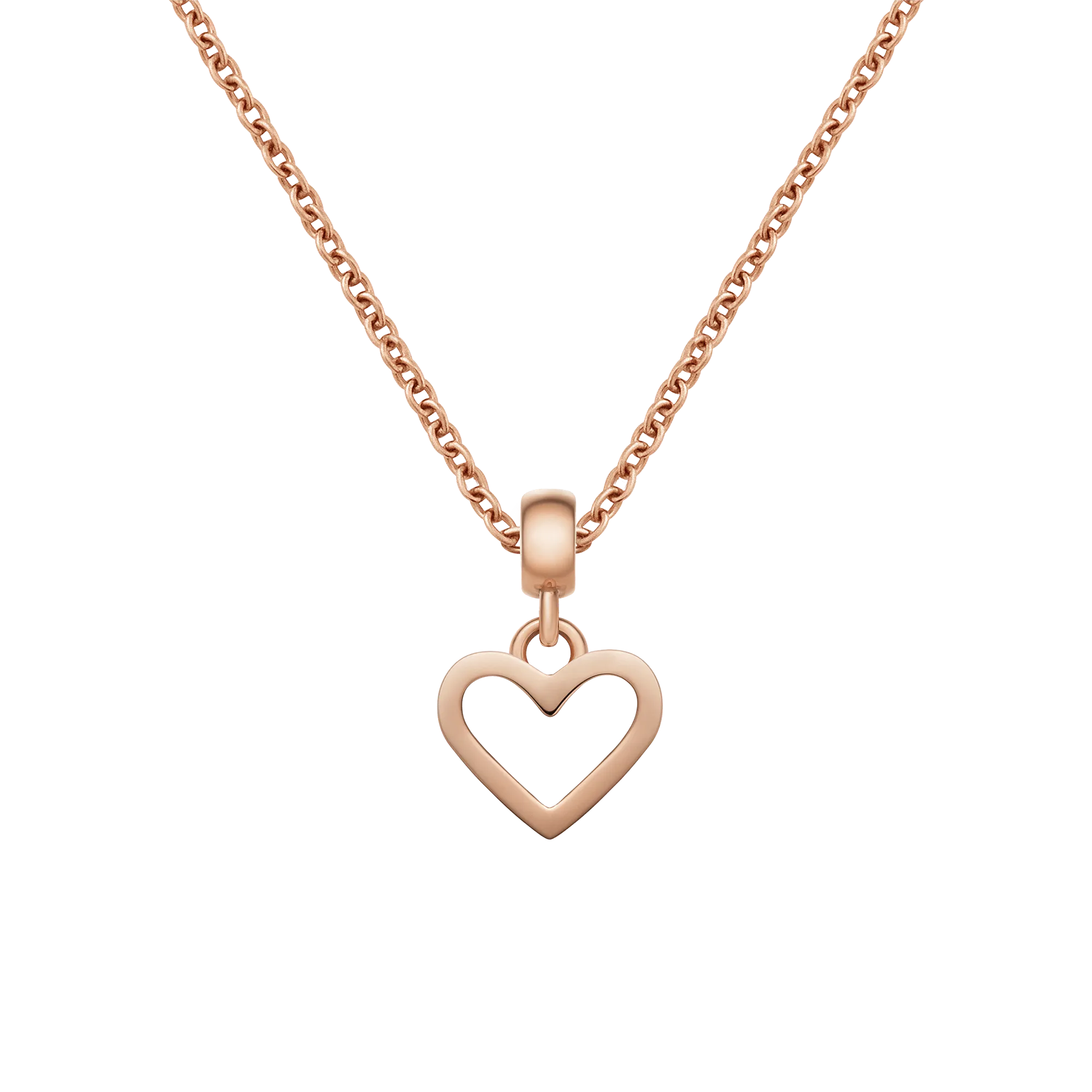 Heart Contour Charm RG