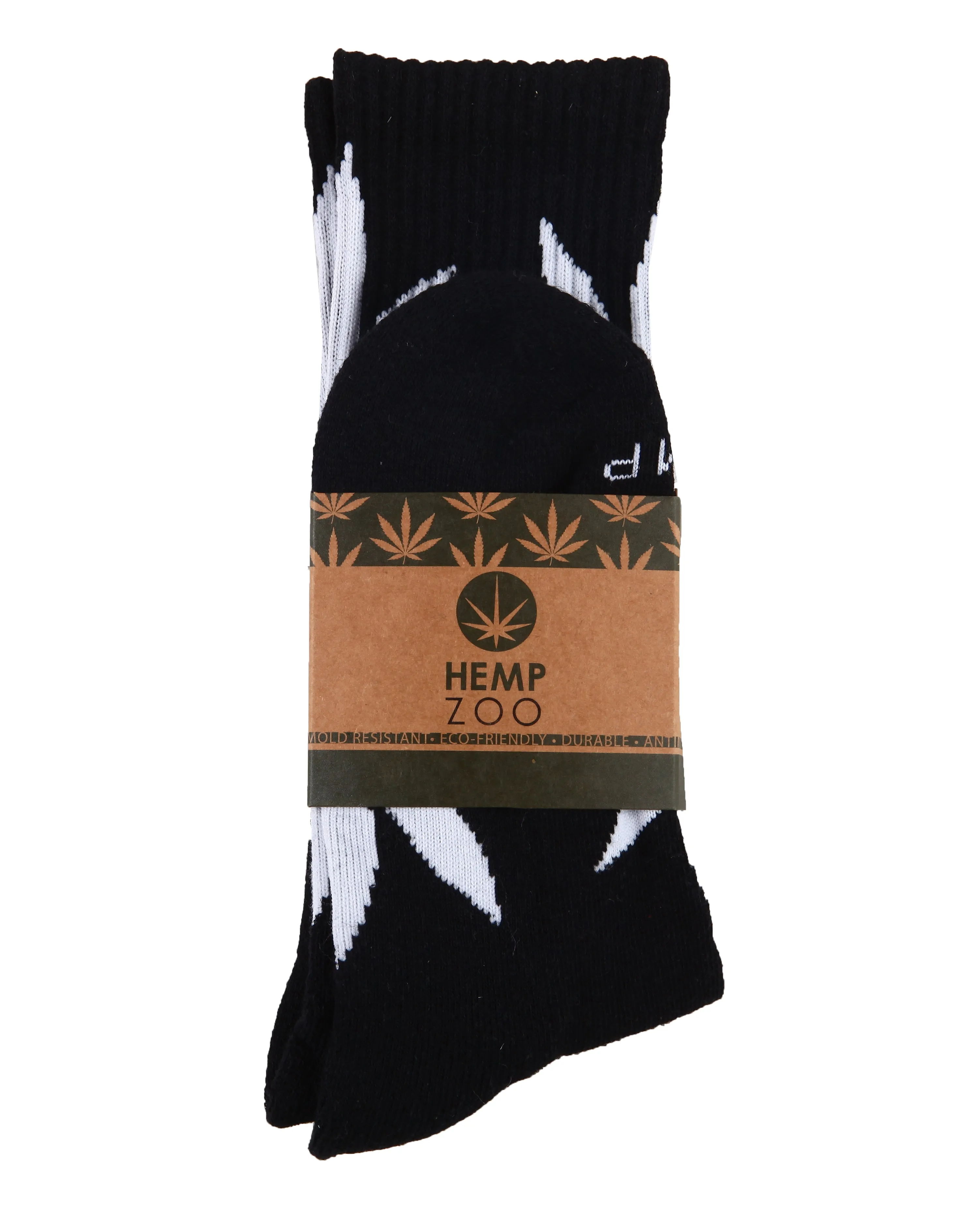 HEMP LEAF CREW SOCKS