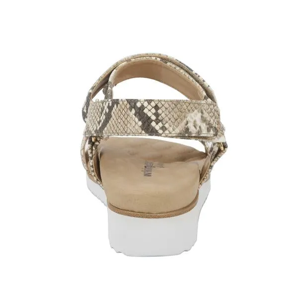 Hustle Sandal Snake Print B&B I Walking Cradles