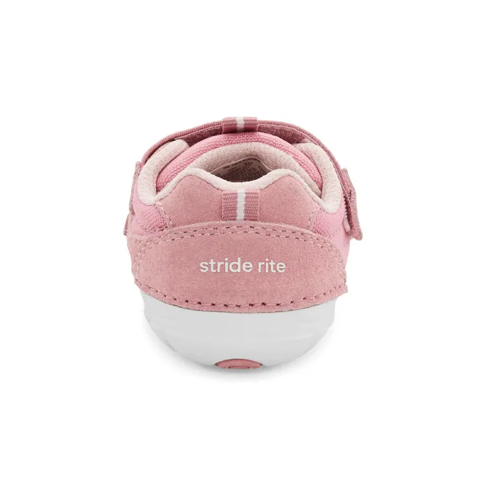 Infant Girl Stride Rite SM Zips Runner Pink