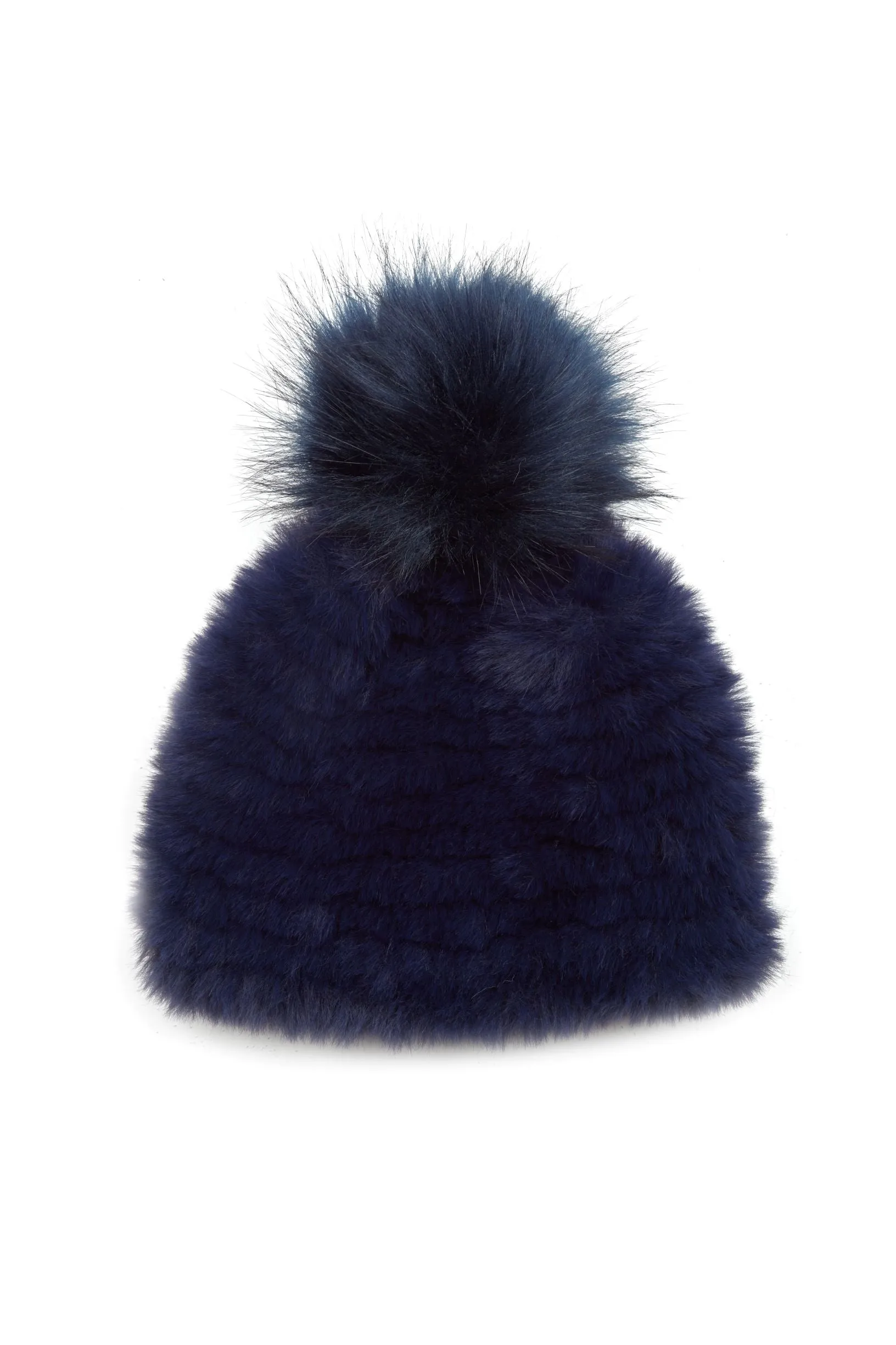 Jocelyn Faux Fur Pineapple Hat with Pom Pom - Multiple Colors!