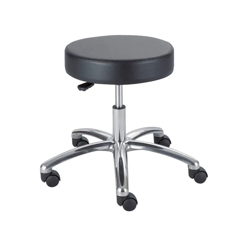 Lab Stool, Pneumatic Lift Black