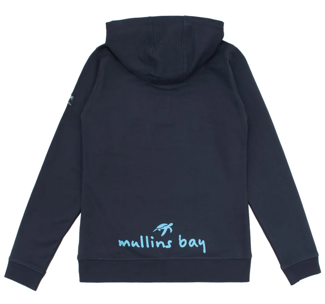 Ladies Boatyard Button Up Hoodie - Harbour