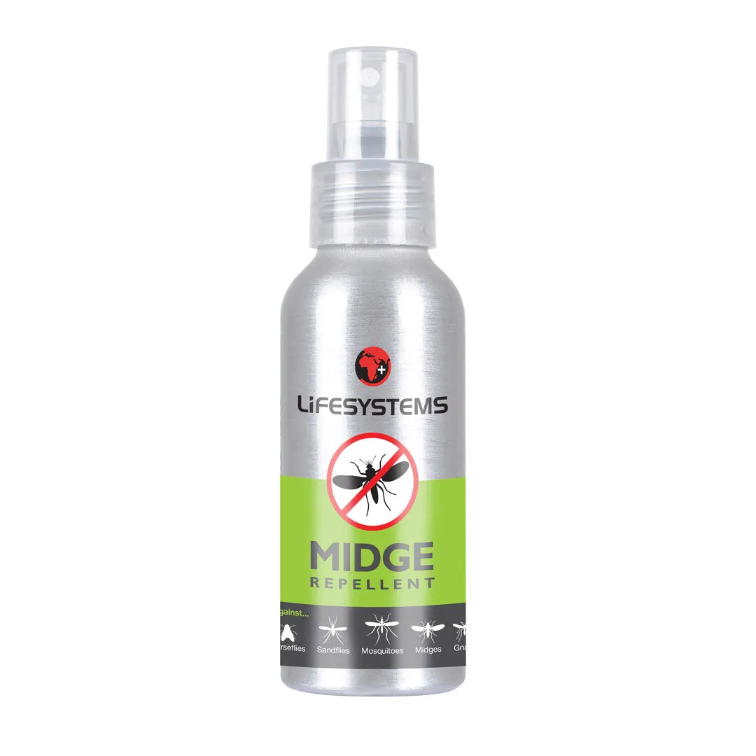 Lifesystems DEET Free Midge Repellent Spray 100ml