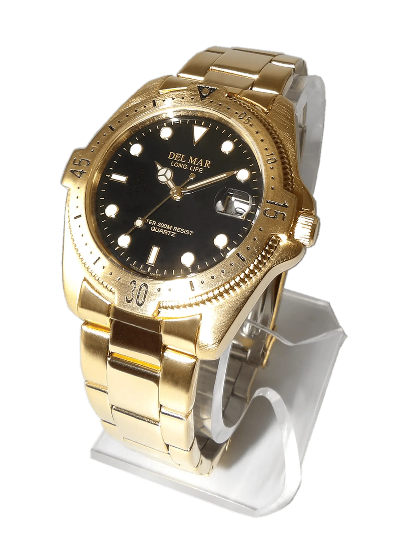 Men's Admiral Classic Gold Tone Dress 200M Watch #50273