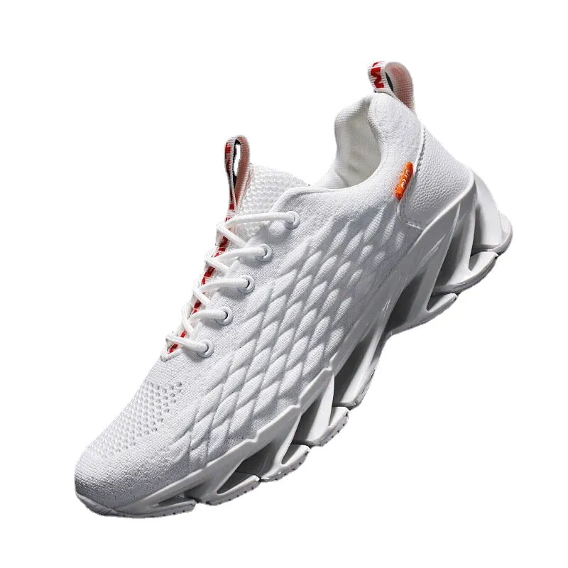 Men's Breathable Mesh Running Shoes Summer Sport Sneakers Casual Walking Shoes For Outdoor Sport Cycling