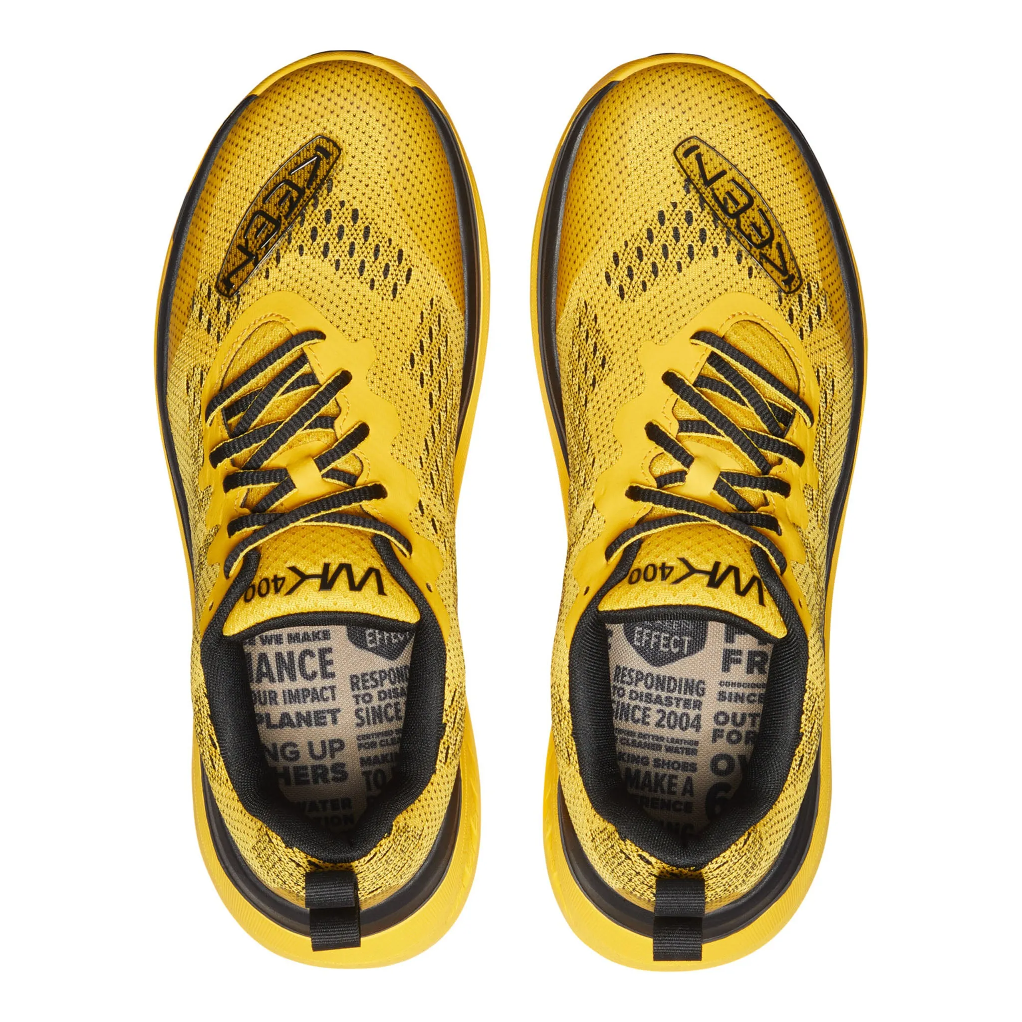 Men's WK400 Walking Shoe Keen Yellow/Black