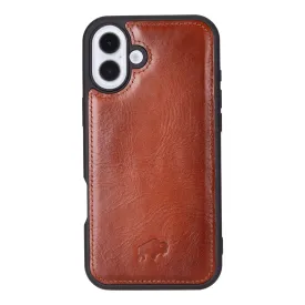 Modern York iPhone 16 Plus Case, Burnished Tan