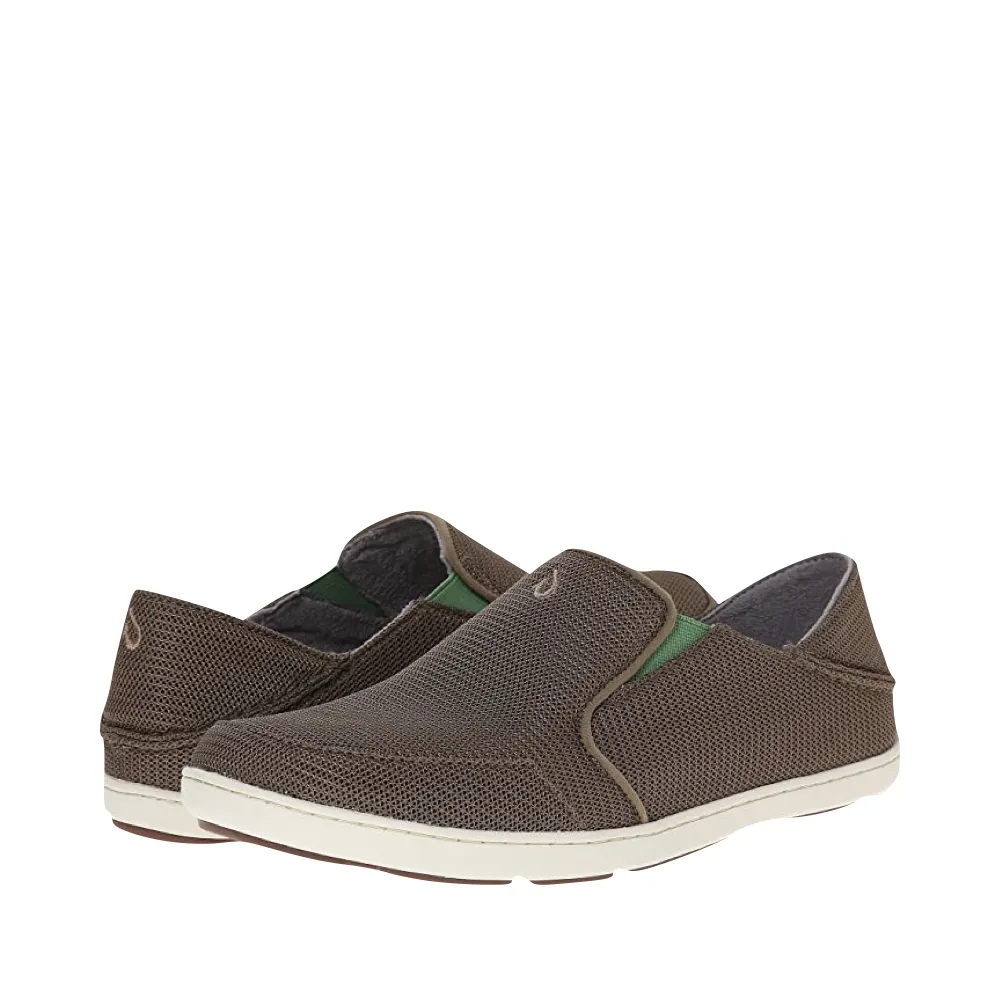 OluKai Men's Nohea Mesh Slip On in Mustang