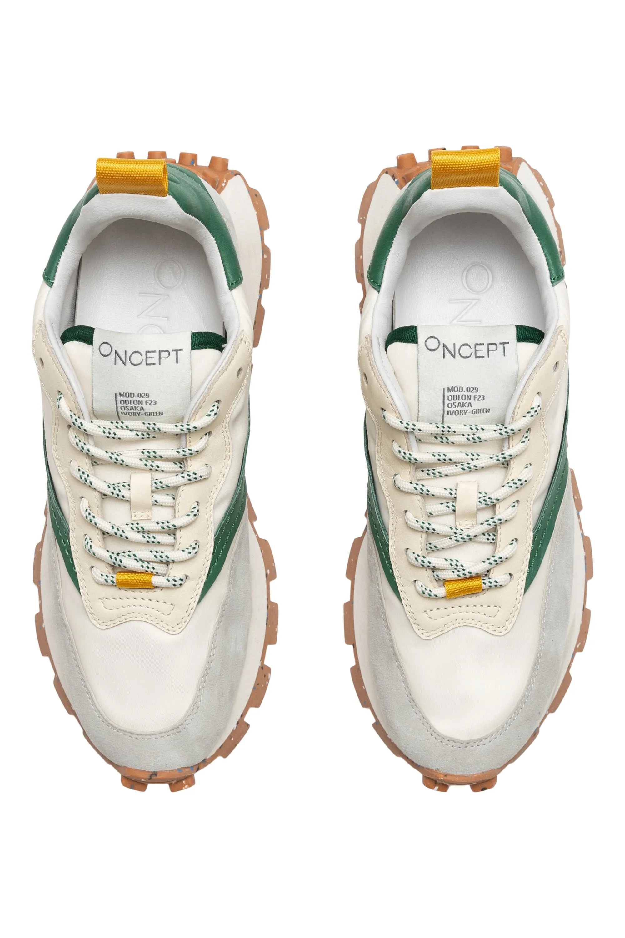 Oncept Osaka Sneaker in Ivory Green