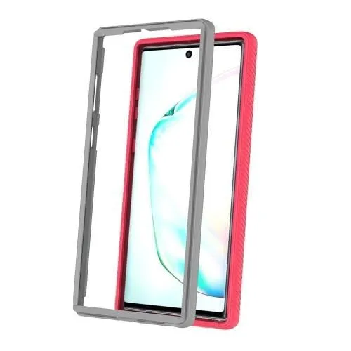 Protection Series Case with Built-in Screen Protector - Samsung Galaxy Note 10 (2019) - Rose Gold Clear