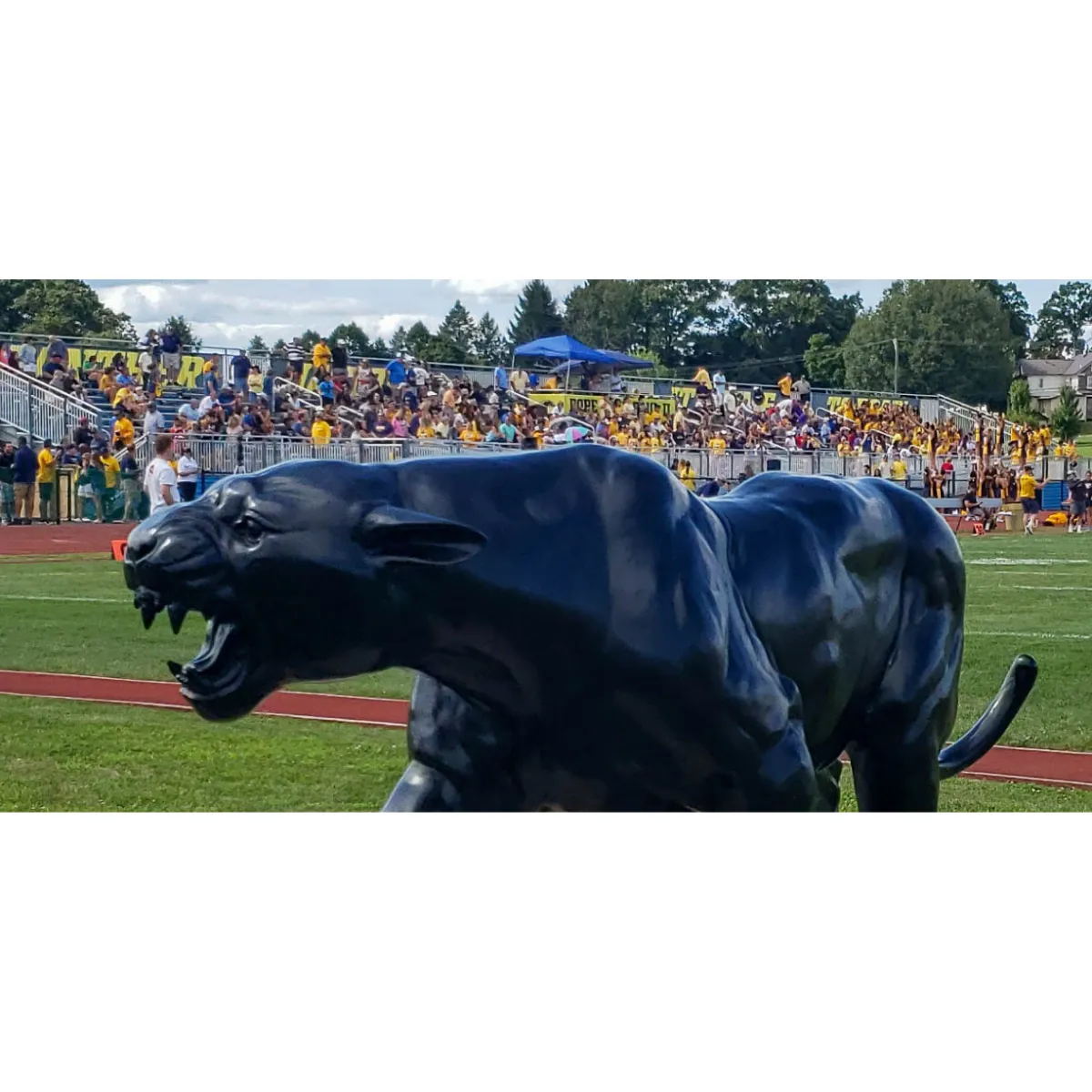 Prowling Panther Statue