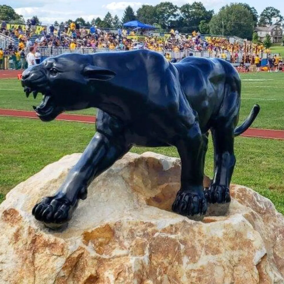 Prowling Panther Statue