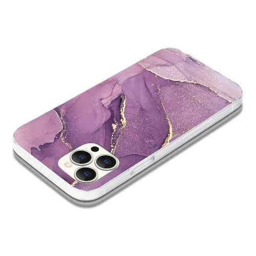 Purple Marble Series Case - iPhone 12 Pro Max