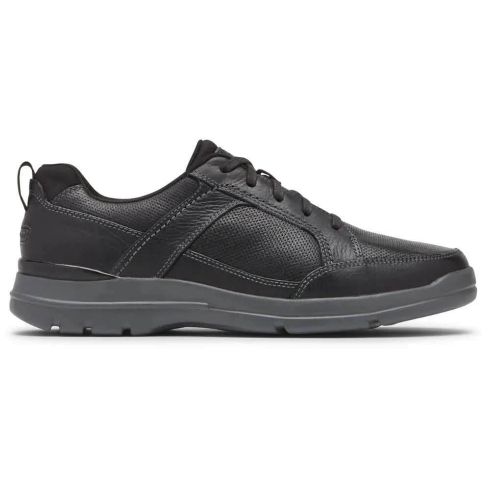 Rockport Men CITY EDGE LACE UP BLACK LEA