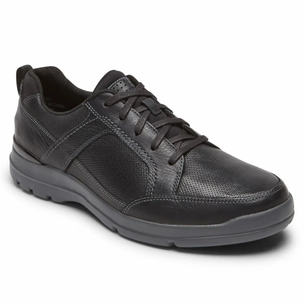 Rockport Men CITY EDGE LACE UP BLACK LEA