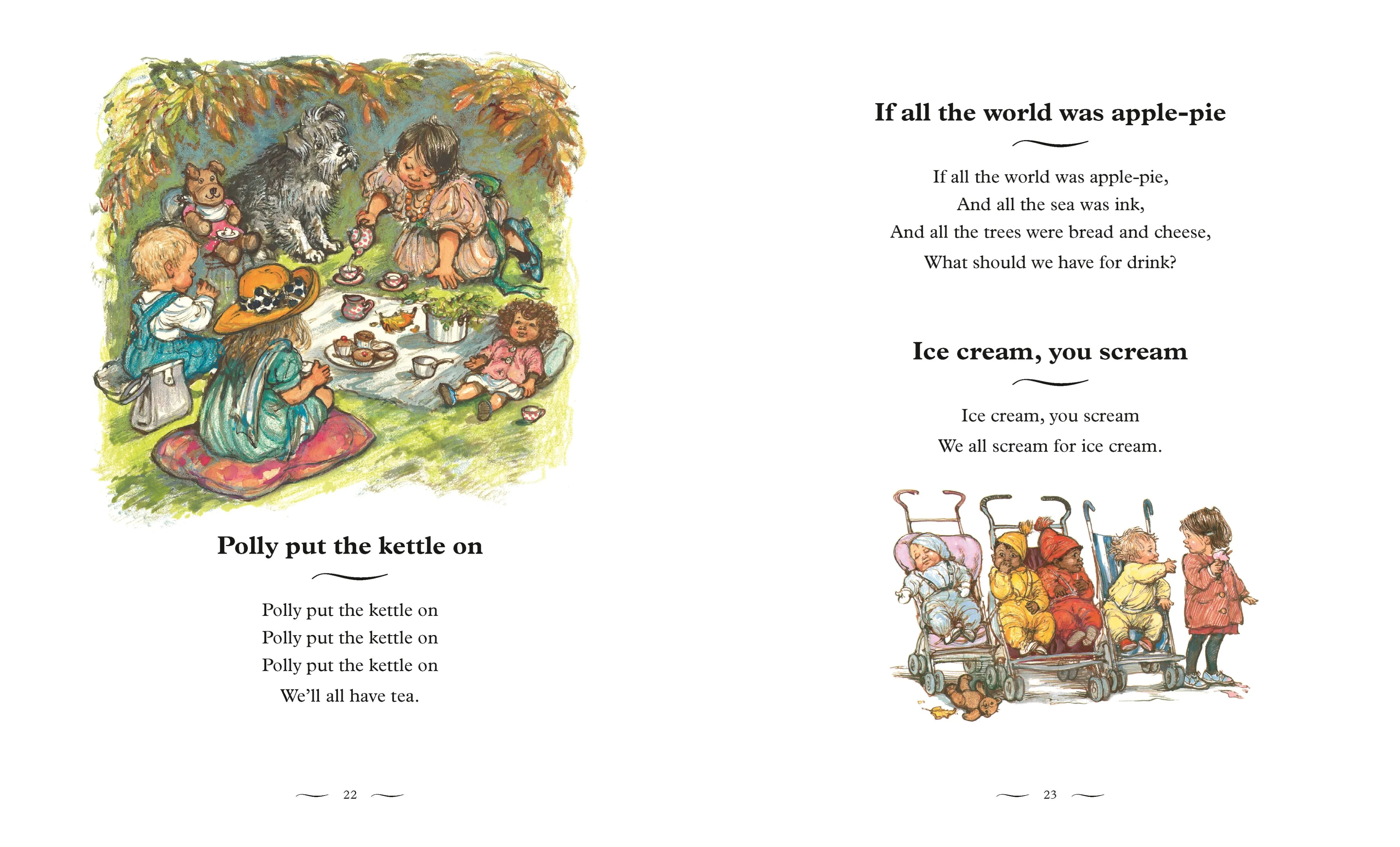 Round and Round the Garden: A First Book of Nursery Rhymes