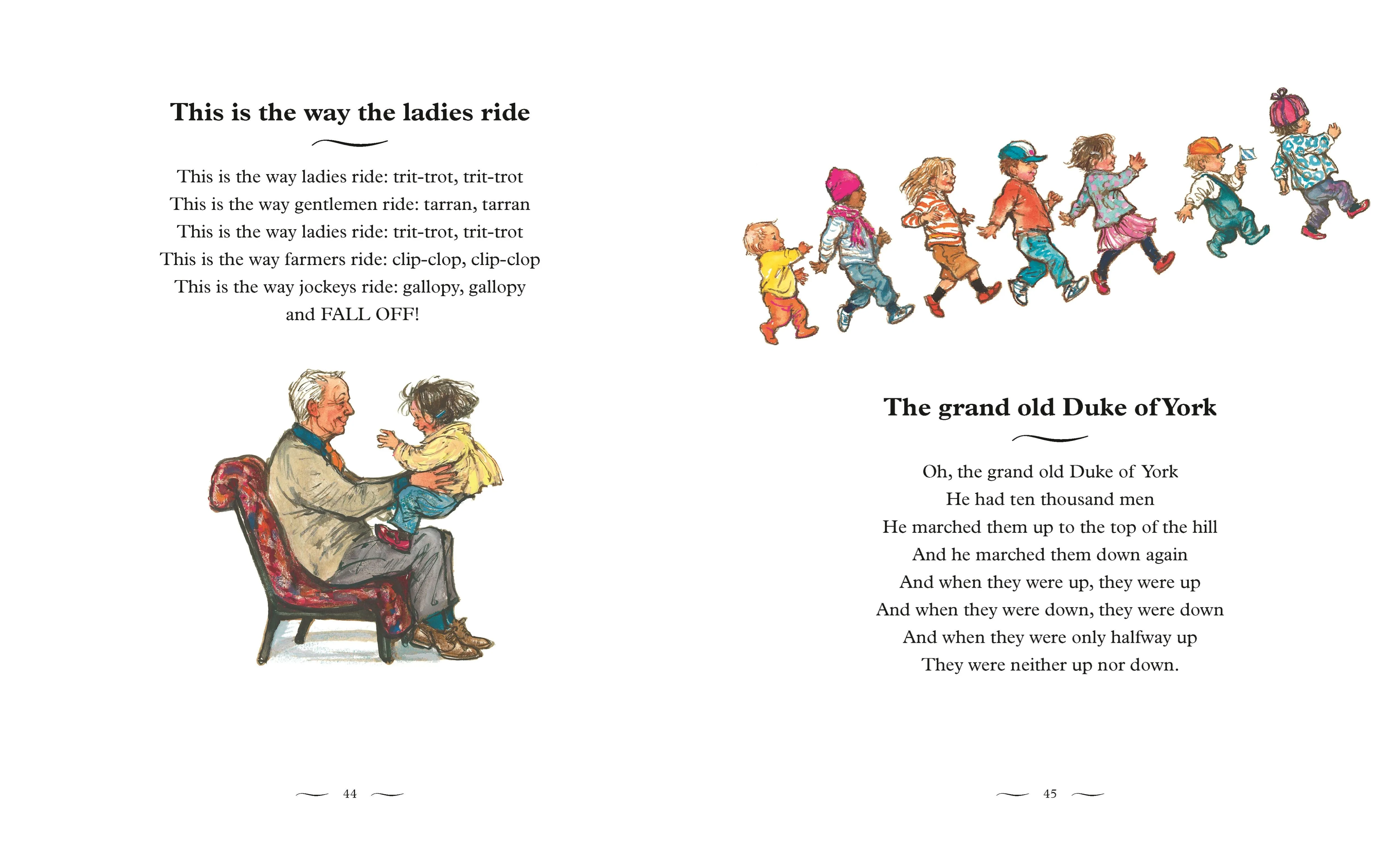 Round and Round the Garden: A First Book of Nursery Rhymes