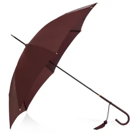 Slim Leather Crook Umbrella