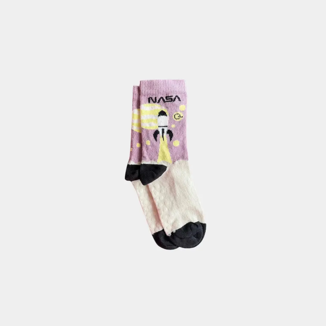 Space Organic Cotton Socks - Kids