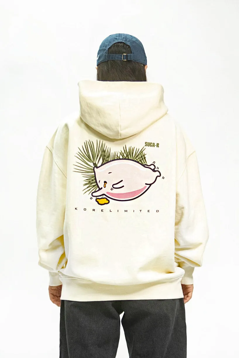 SUGA-R TTEOK HOODIE (CREAM)