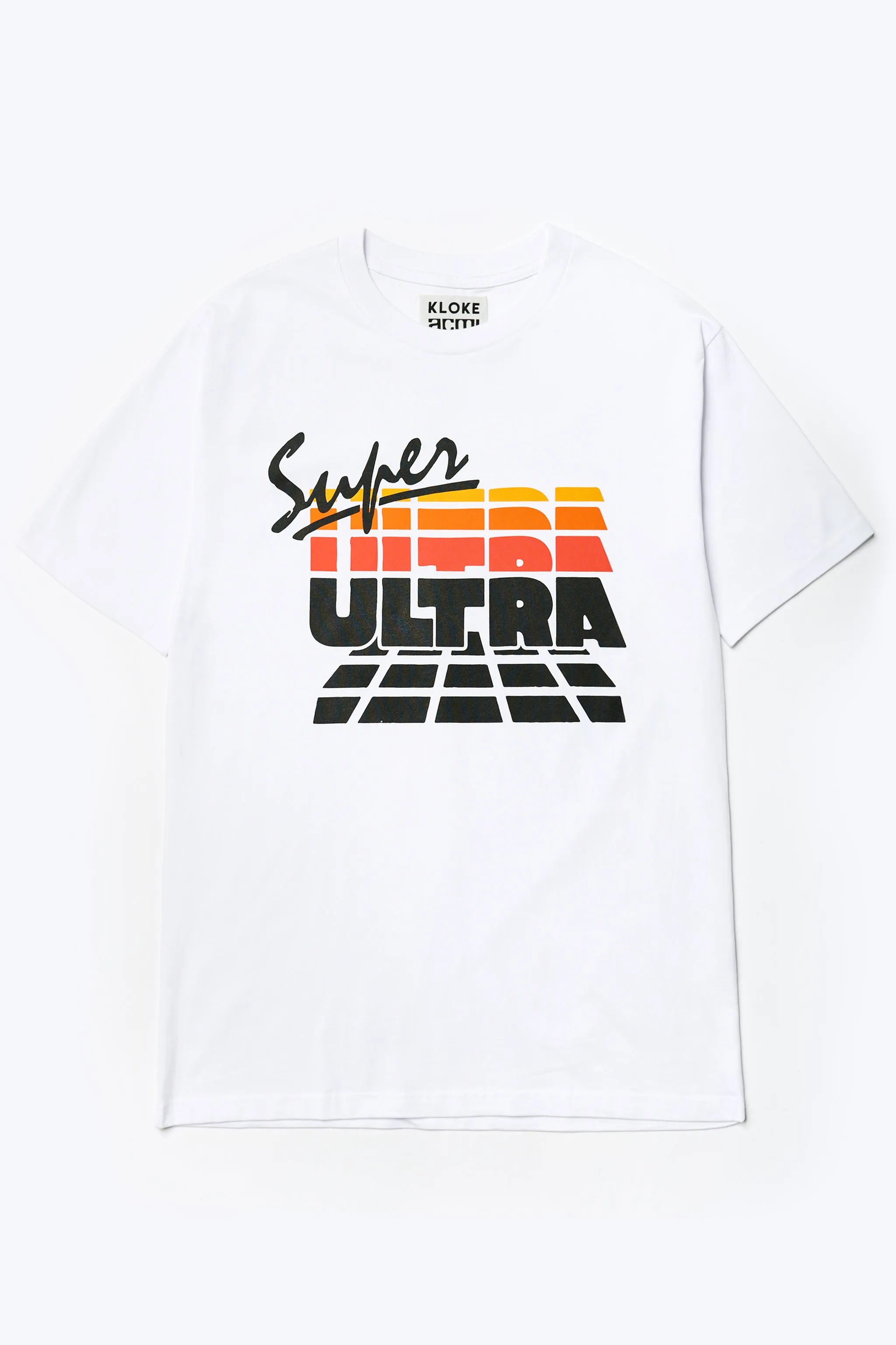 Super Ultra Energy S/S Tee White