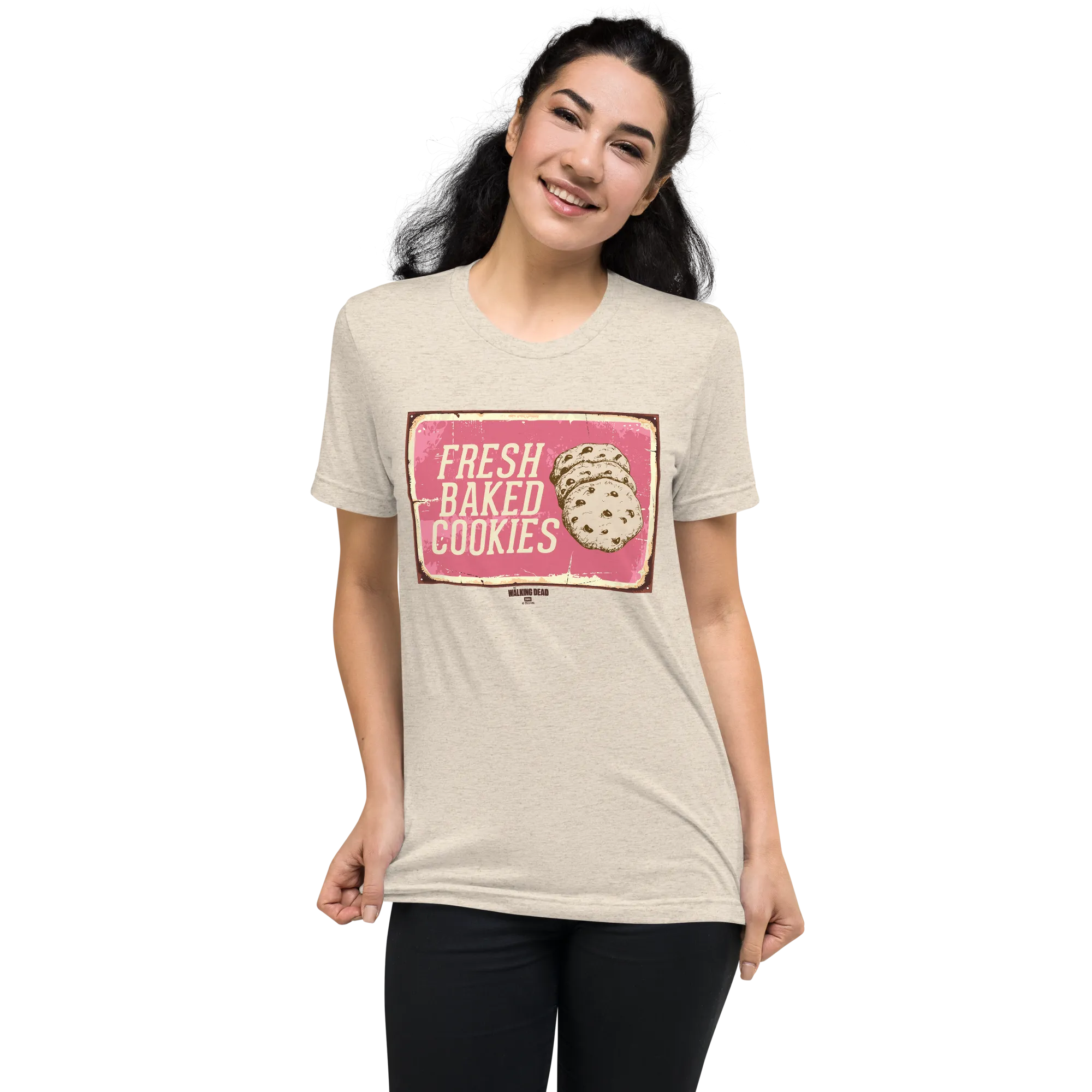 The Walking Dead Carol's Bakery Adult Tri-Blend T-Shirt