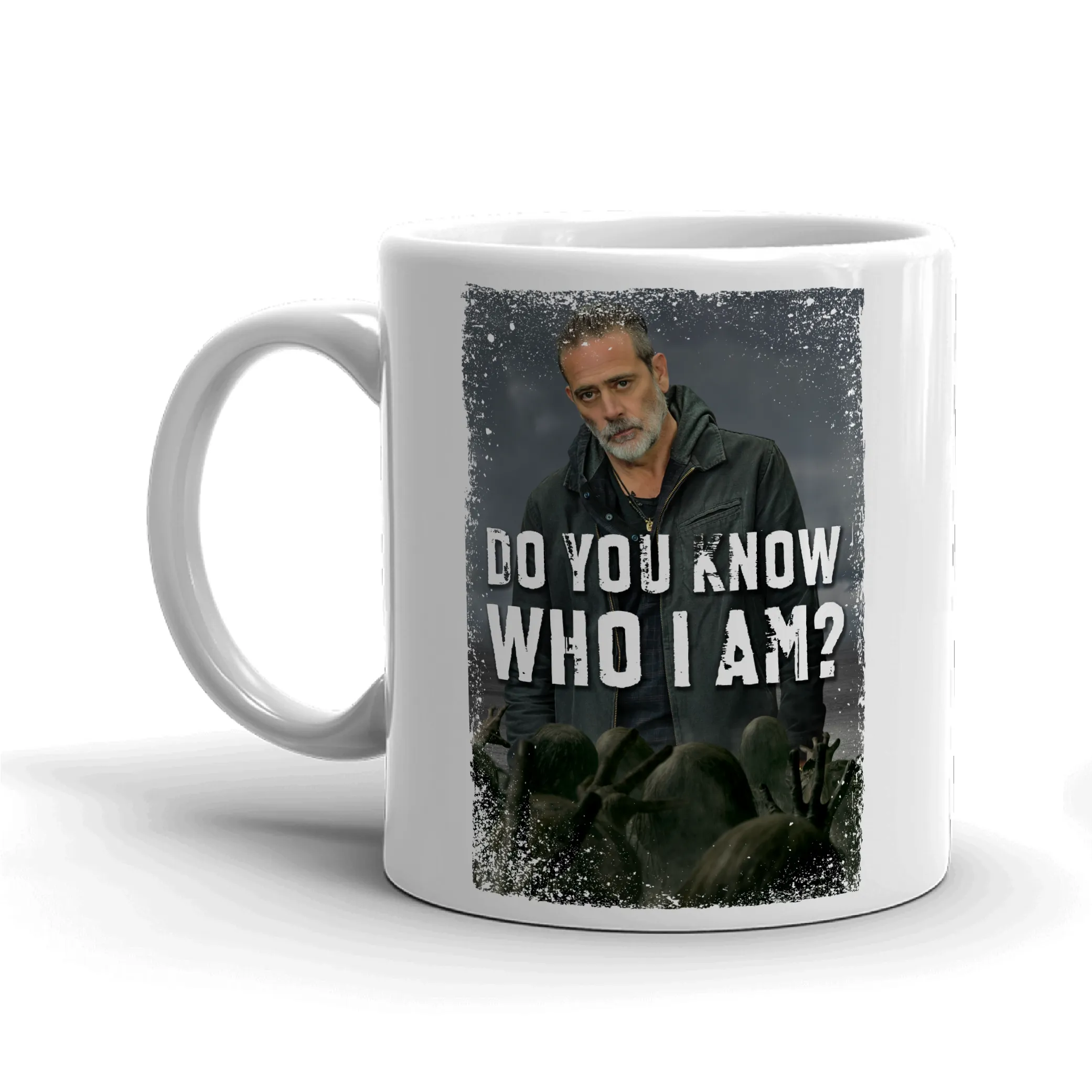 The Walking Dead Do You Know Quote White Mug