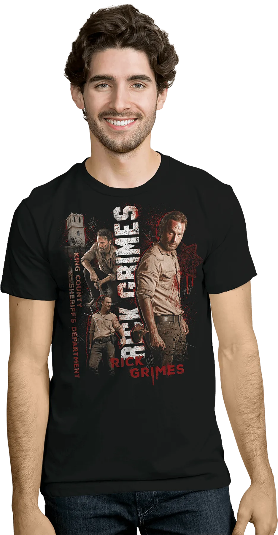 The Walking Dead Exclusive Rick Grimes T-Shirt