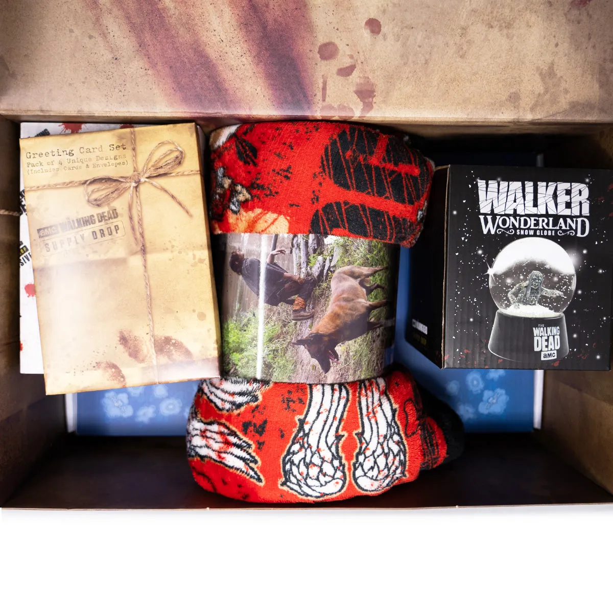 The Walking Dead Exclusive Walker Wonderland Complete Box