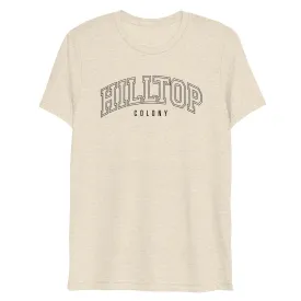 The Walking Dead Hilltop Collegiate Adult Tri-Blend T-Shirt