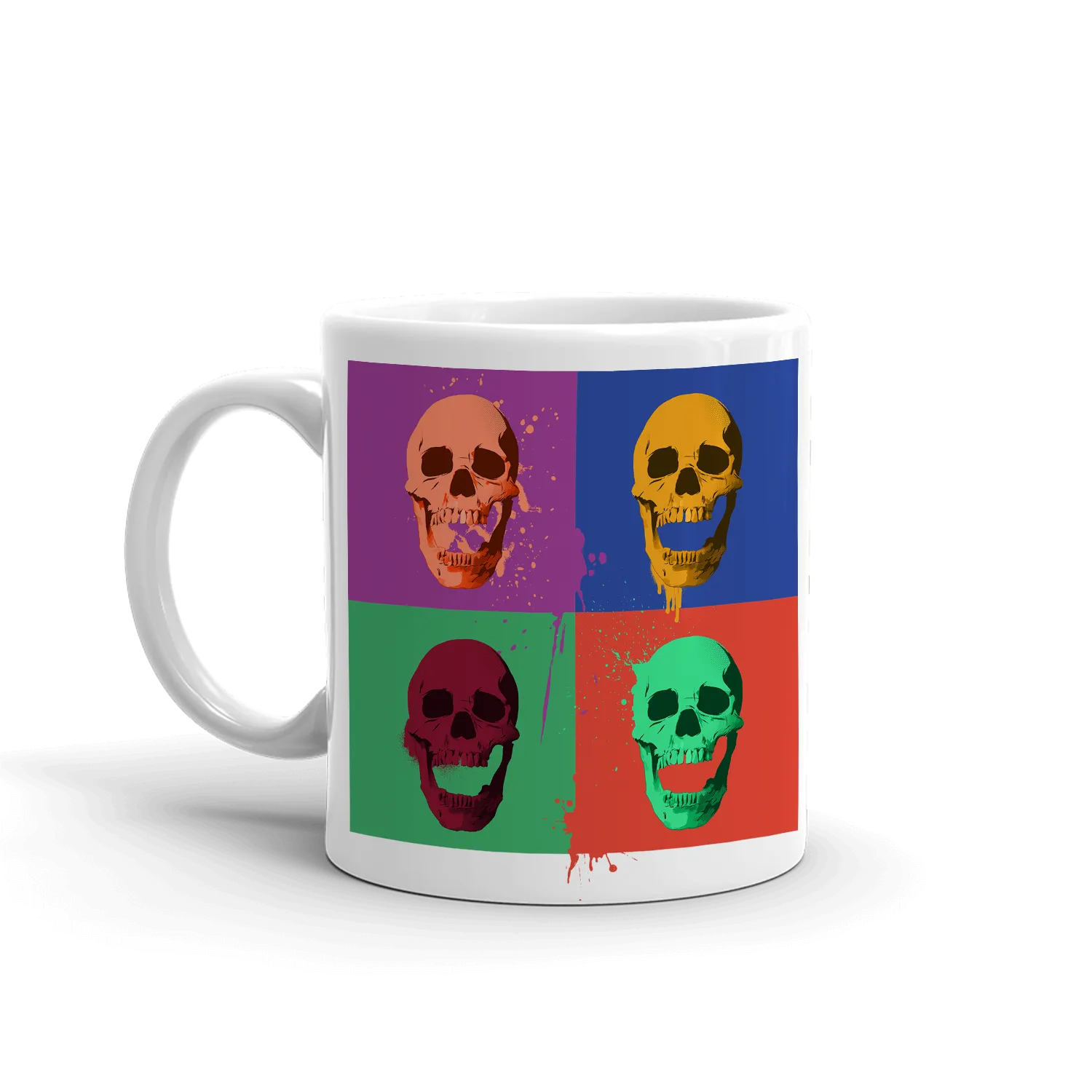 The Walking Dead Skull Pop White Mug