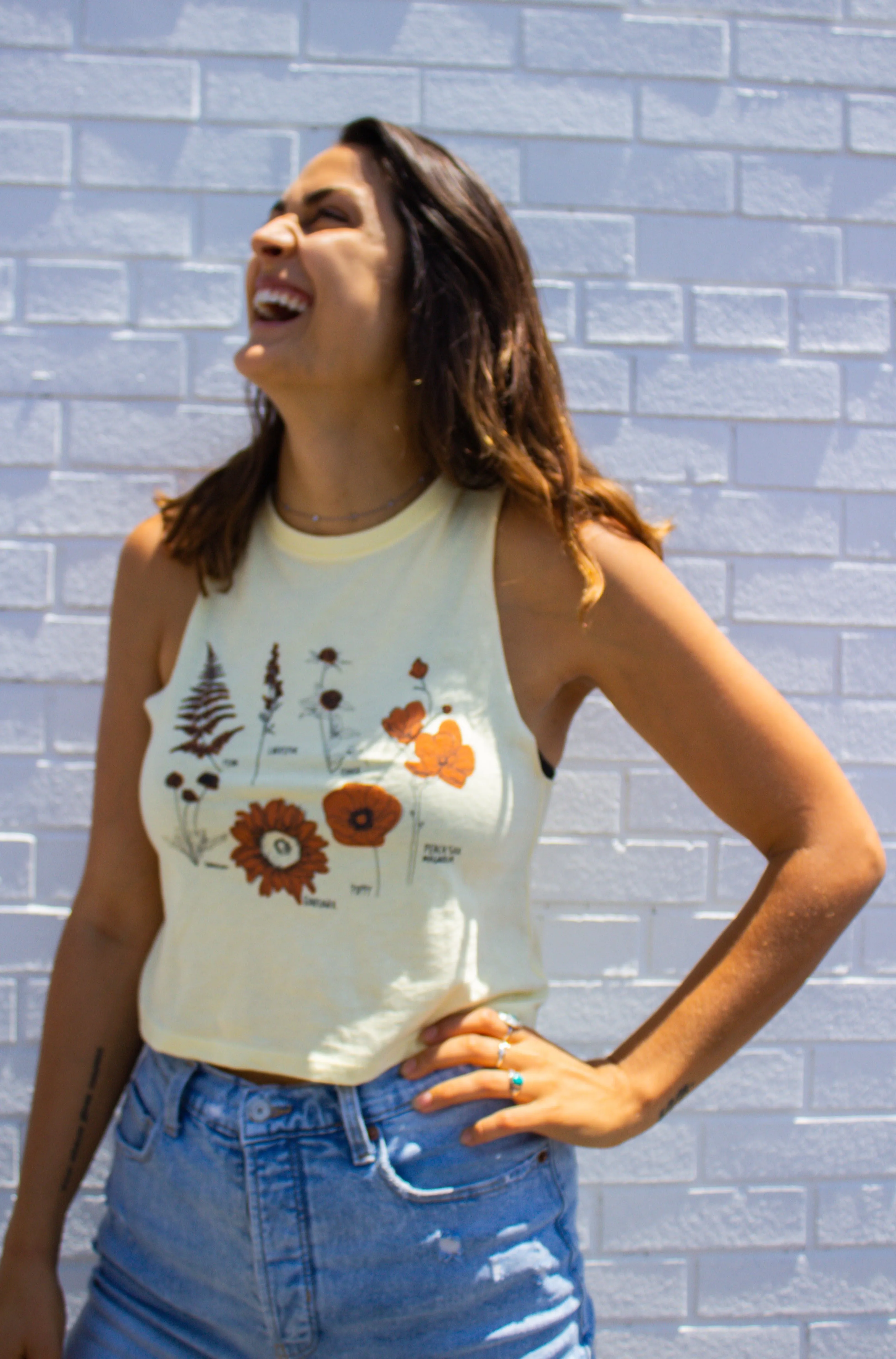 The Wildflower Racer Tank