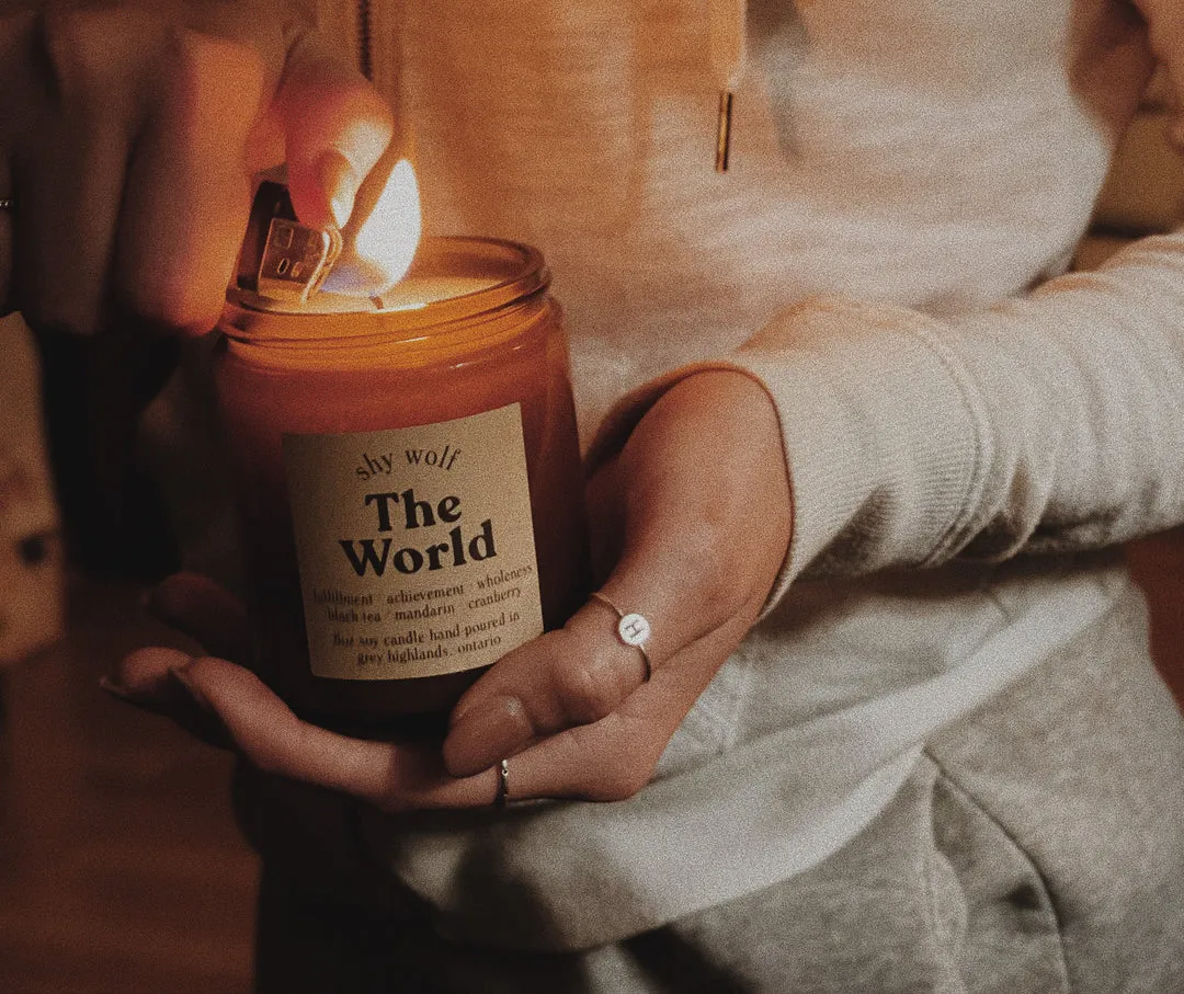 The World Soy Wax Candle