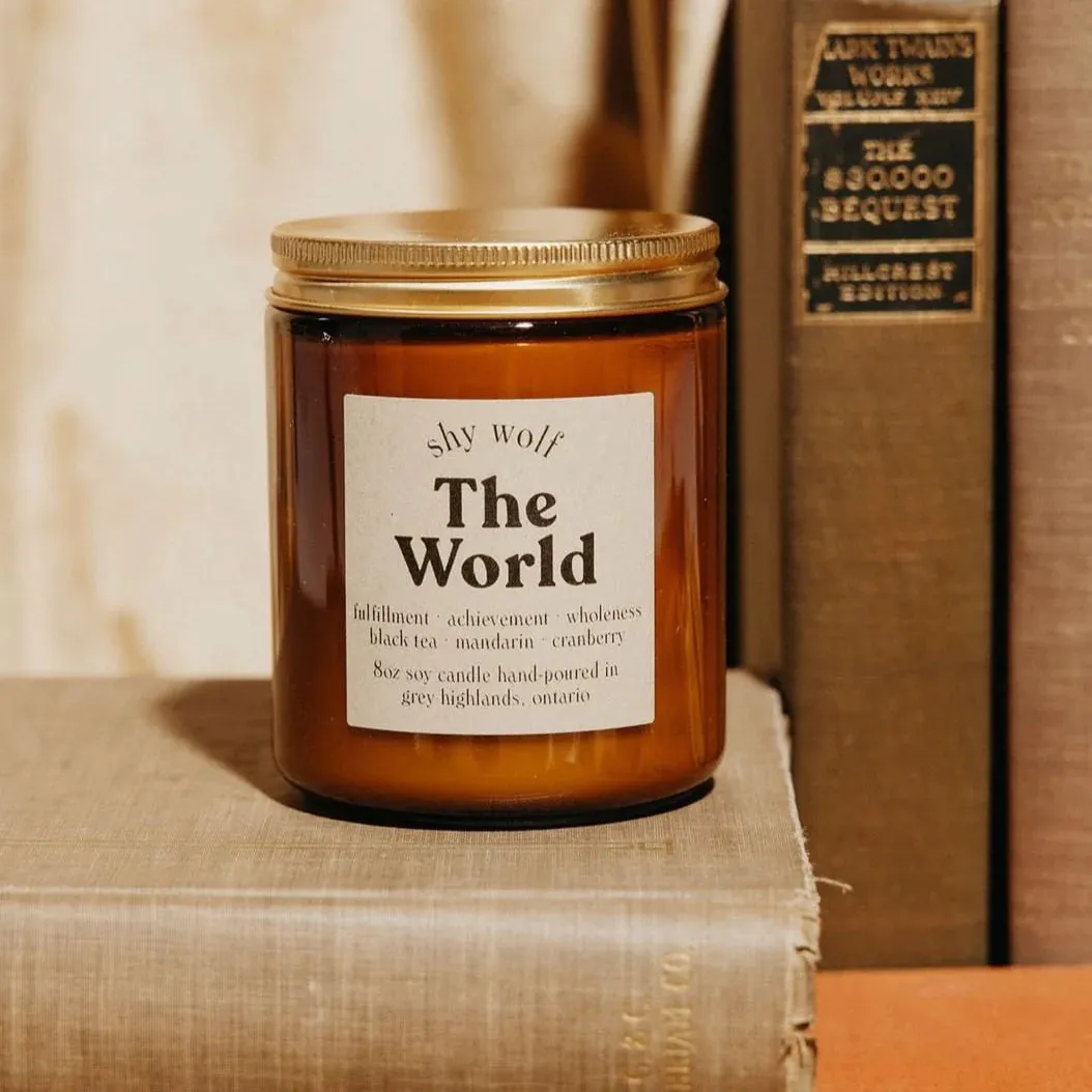 The World Soy Wax Candle