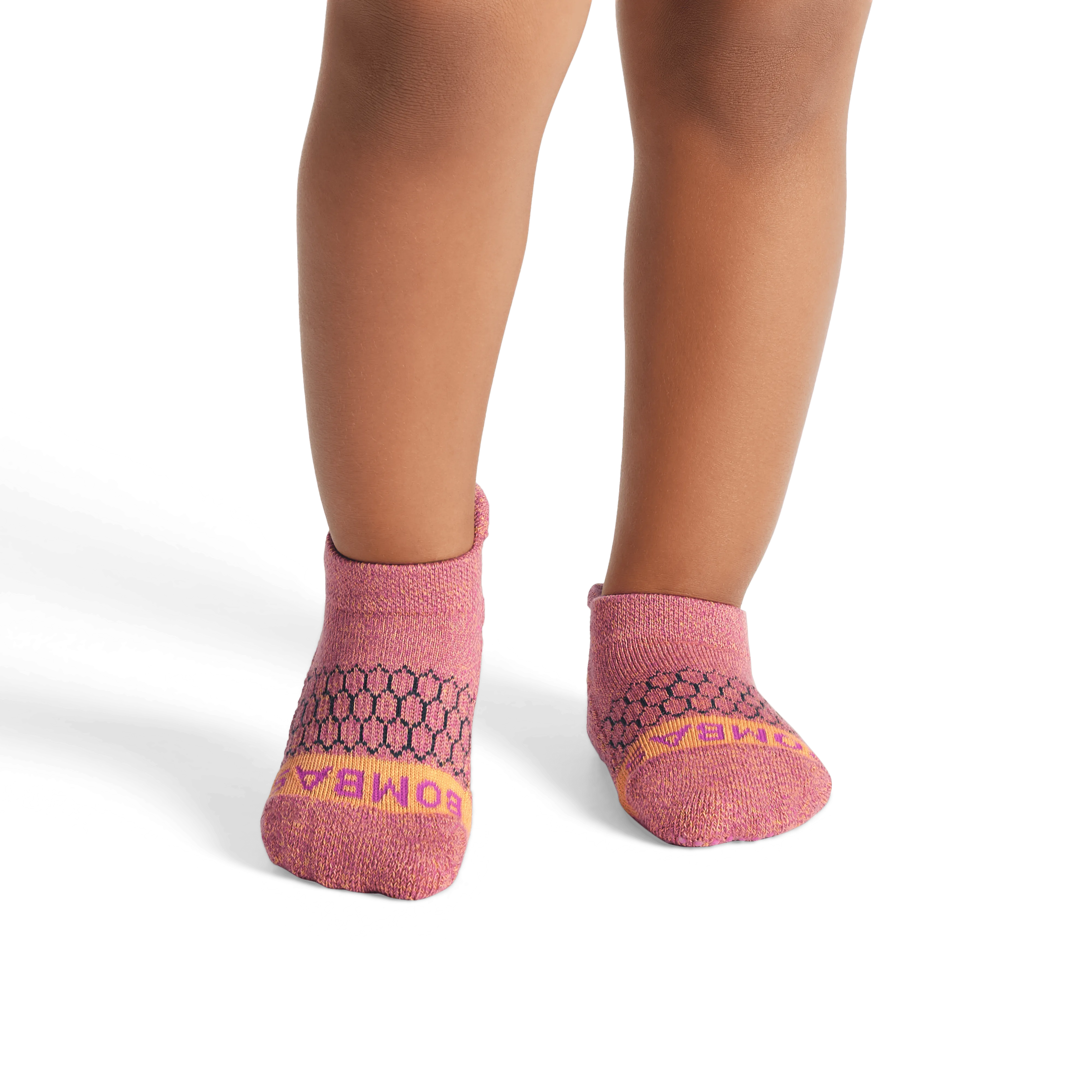 Toddler Marl Gripper Ankle Sock 4-Pack