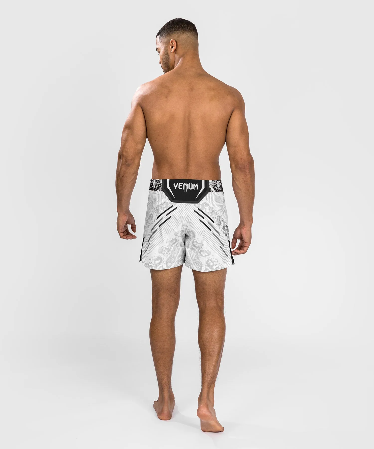 UFC Adrenaline by Venum Authentic Fight Night Men's Fight Short - Short Fit - White