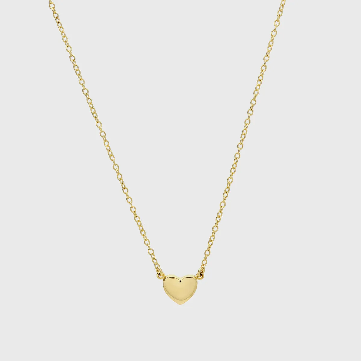 Verona Gold Vermeil Full Heart Necklace