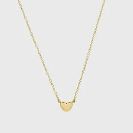 Verona Gold Vermeil Full Heart Necklace