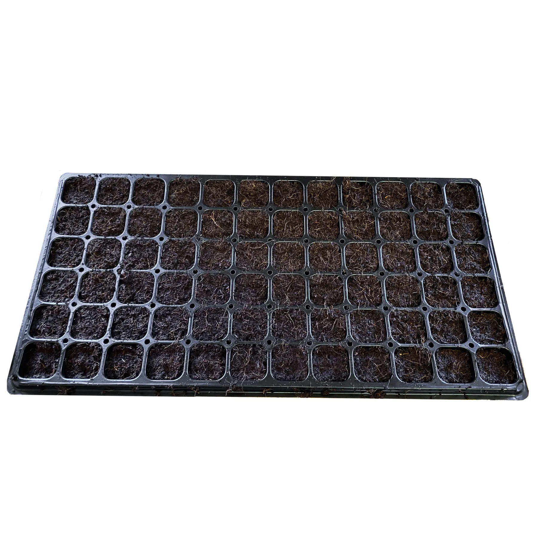 Viagrow Seedling Germination Kit with Tall 7 in. Dome, Tray, Insert and Seedling Media, 5 Pack