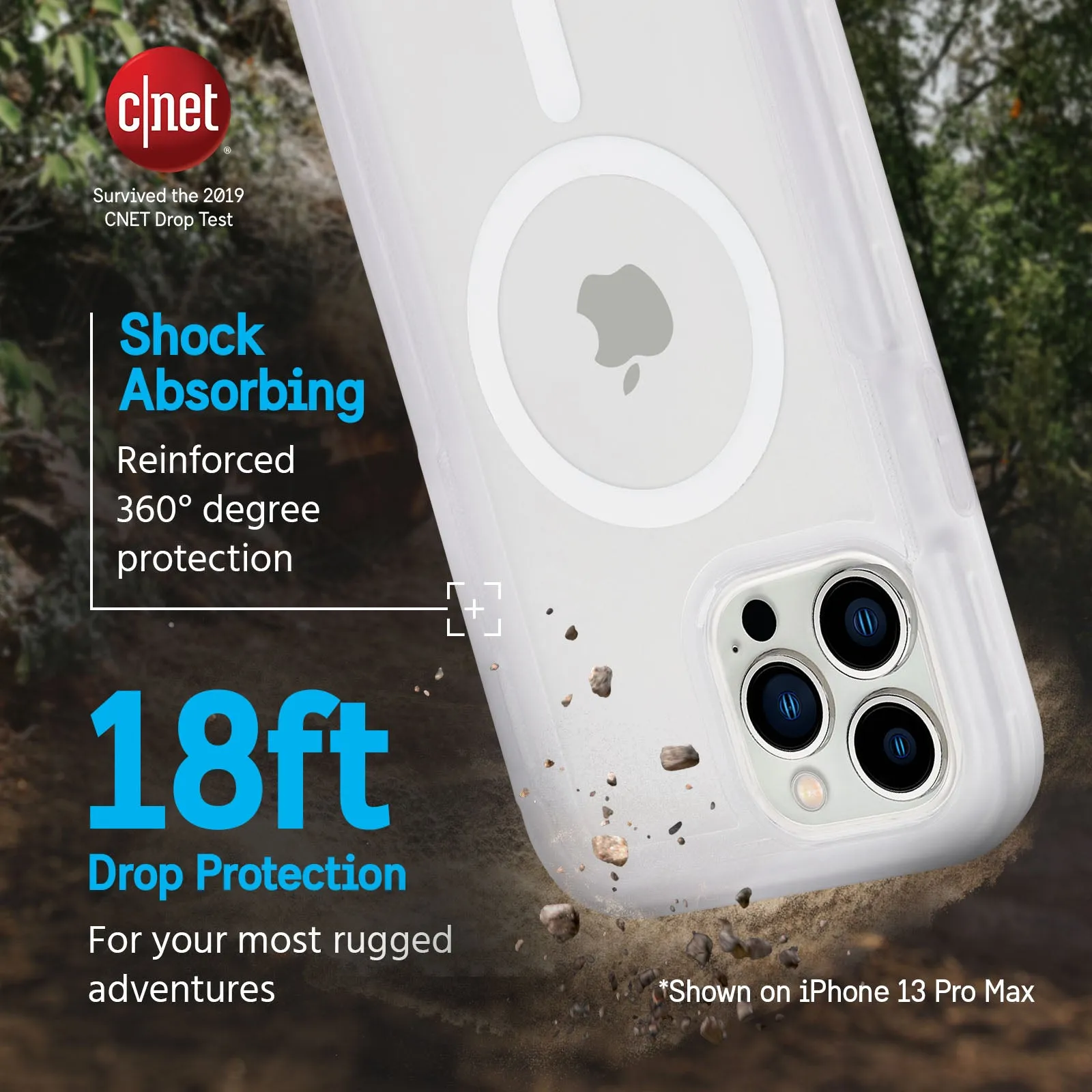 Voyager w/ MagSafe® for iPhone 14 Pro - Clear