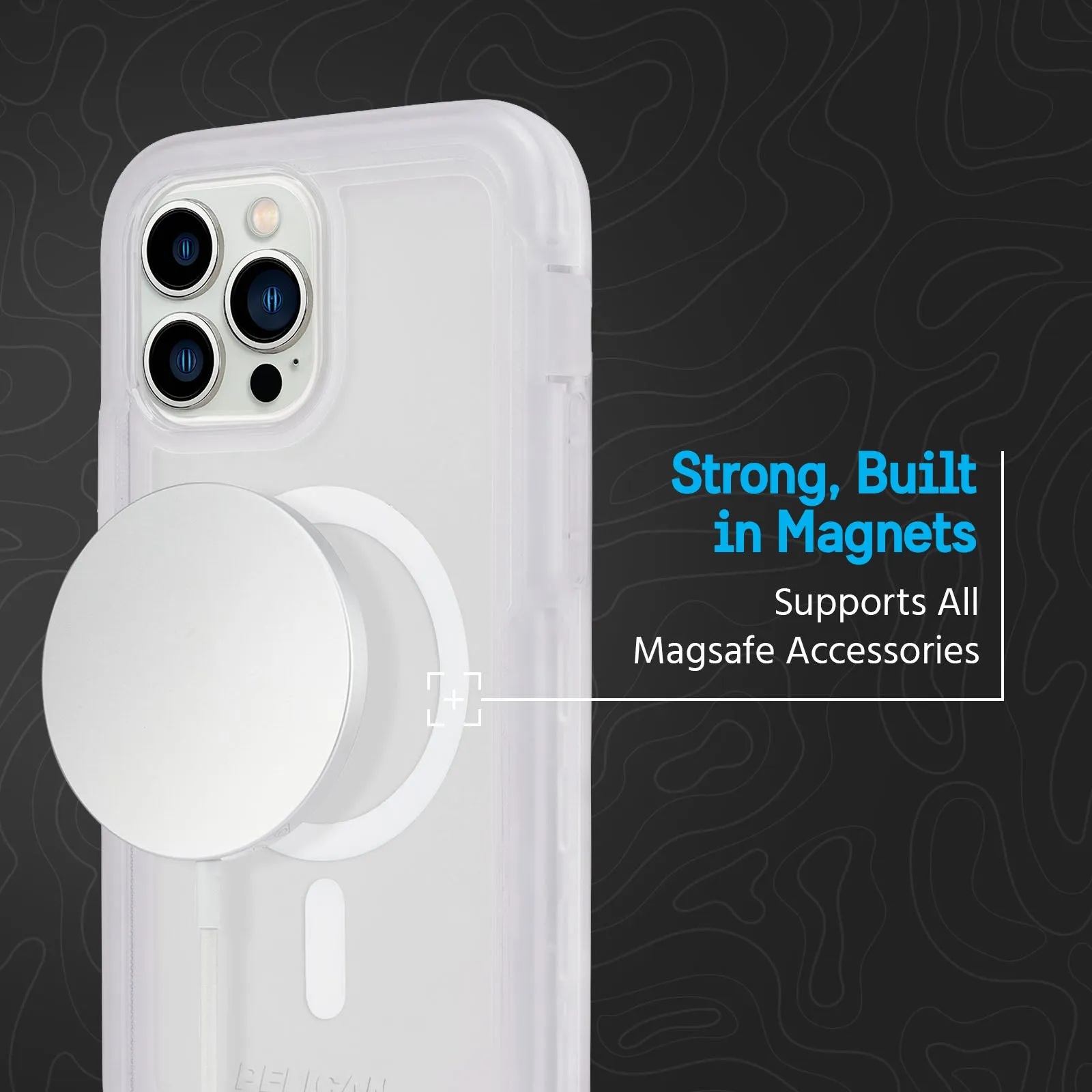 Voyager w/ MagSafe® for iPhone 14 Pro - Clear