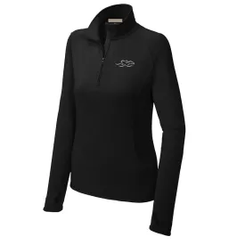 Womens Super Sport Pullover-Black